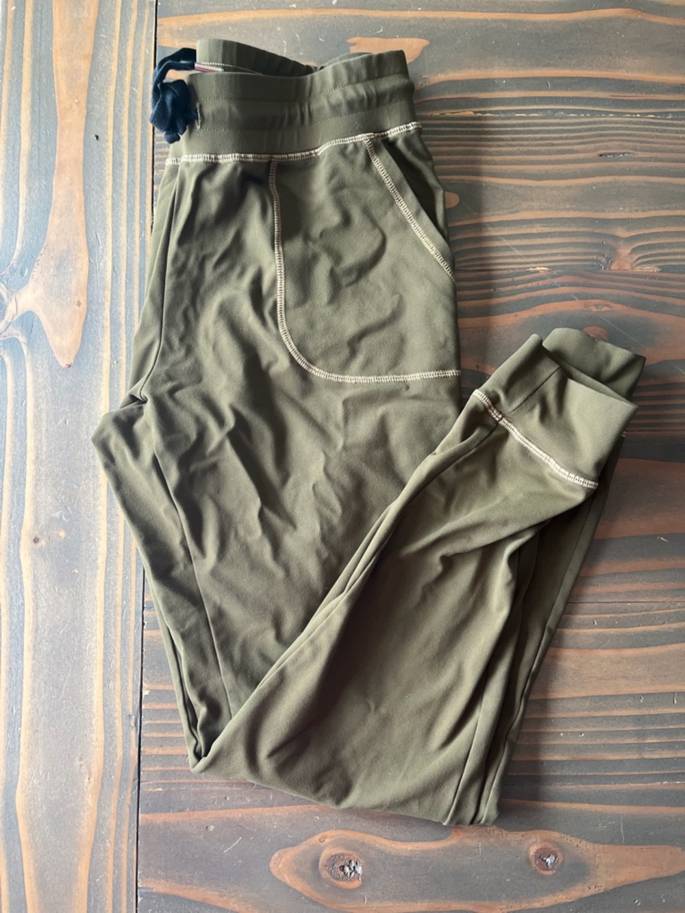 Women’s Olive Green Track Joggers - Comfortable Everyday Fit